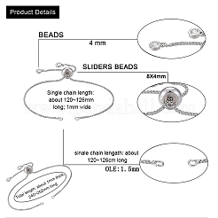 Rack Plating Eco-Friendly Brass Chain Bracelet Making&nbsp;KK-CJ0001-27