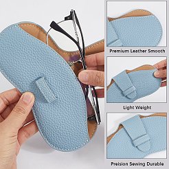 1Pc PU Leather Glasses Case&nbsp;AJEW-CN0004-43C