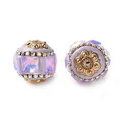 Handmade Polymer Clay Indonesia Beads&nbsp;IPDL-H001-21KCG-01