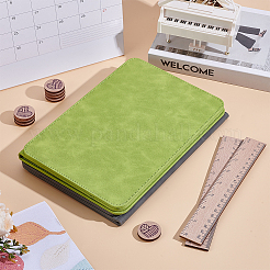 合成皮革のペーパーホルダーボード  木製マグネット付き  濃いグレー  260x175x14mm&nbsp;DIY-WH0622-604A