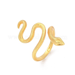 Brass Adjustable Cuff Rings for Women&nbsp;RJEW-B125-03G