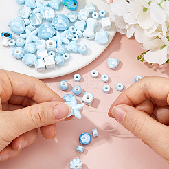 Handmade Porcelain Beads&nbsp;PORC-HS0001-09