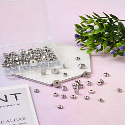 180Pcs 201 & 303 & 304 Stainless Steel Spacer Beads&nbsp;STAS-MP0001-07
