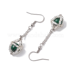 Glass Seed Beads Dangle Earrings&nbsp;EJEW-MZ00350-02