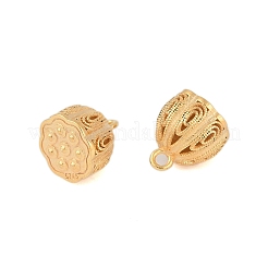 925 Sterling Silver Hollow Lotus Pod Charms&nbsp;LS-STER-P060-21G
