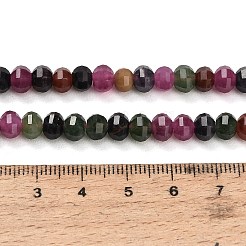 天然石ホワイトジェイドビーズ連売り  カボチャ  染め  多面カット  ミックスカラー  4.5~5x6~6.5mm  穴：0.9mm  約77~78個/連  14.57''（37cm）〜14.76''（37.5cm）&nbsp;GG-CBA9106-03I