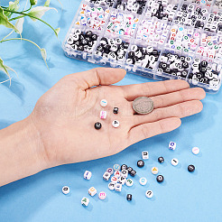 1000Pcs 40 Styles Acrylic Beads&nbsp;MACR-TA0002-10