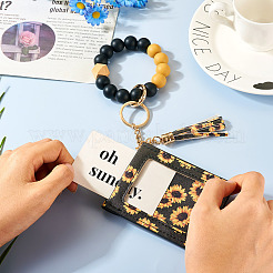 Silicone Beads Keychain&nbsp;KEYC-TAC00017