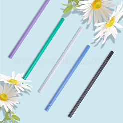 10Pcs 5 Colors Plastic Folder Insert&nbsp;AJEW-CP0008-78