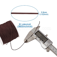 編み込みナイロン糸  ミックスカラー  0.8mm  1ロール/カラー  6のロール/セット&nbsp;NWIR-TA0001-01
