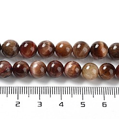 Natural Rainbow Tiger Eye Beads Strands&nbsp;G-NH0002-A01-B05