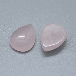 天然石ローズクォーツカボション  ティアドロップ  17.5x12.5x5.5~6.5mm&nbsp;G-F656-10