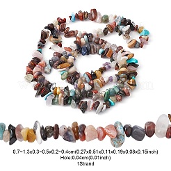 Natural & Synthetic Mixed Gemstone Beads Strands&nbsp;G-YW0001-47