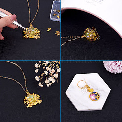 Bees Alloy Cabochons&nbsp;MRMJ-TA0001-16