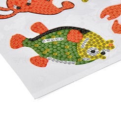 DIY Ocean Theme Diamond Painting Stickers Kits For Kids&nbsp;DIY-O016-21