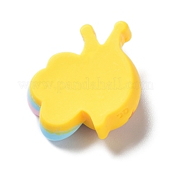 Opaque Resin Cute Insect Cabochons&nbsp;RESI-Q217-01G