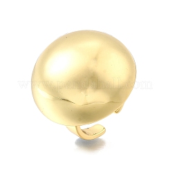 Brass Cuff Rings for Women&nbsp;RJEW-F183-01G