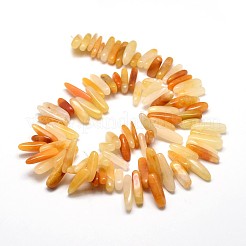 Natural Topaz Jade Nuggets Beads Strands&nbsp;LS-G-E271-56