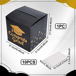Graduation Party Paper Grad Card Boxes&nbsp;CON-WH0089-298