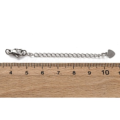 304 Stainless Steel Curb Chain Extender&nbsp;STAS-N088-47P