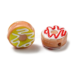 Handmade Lampwork Enamel Beads Strands&nbsp;LAMP-A001-F03