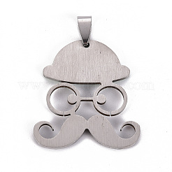 201 Stainless Steel Enamel Pendants&nbsp;STAS-S110-076E