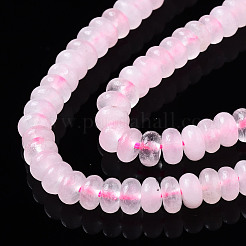 Natural Madagascar Rose Quartz Beads Strands&nbsp;G-S366-122