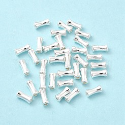 長持ちメッキ合金ビーズ  カドミウムフリー＆ニッケルフリー＆鉛フリー  コラム  銀  9x4.5mm  穴：1.6mm&nbsp;FIND-C020-18S