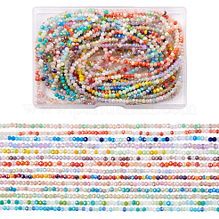 13 strands 13 styles Electroplate Glass Beads Strands&nbsp;EGLA-CD0001-08