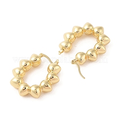 Rack Plating Brass Hoop Earrings for Women&nbsp;EJEW-G394-16G