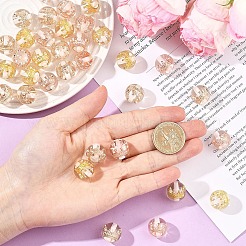 8Pcs Transparent Resin Beads&nbsp;RESI-YW0005-96C