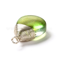 Glass Pendants&nbsp;PALLOY-JF00856