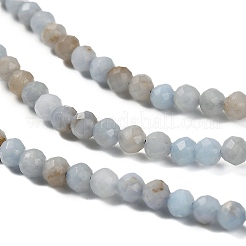 Natural Angelite Beads Strands&nbsp;G-RM2025-30-A