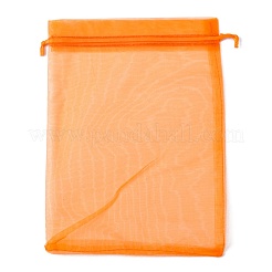 Organza Gift Bags with Drawstring&nbsp;OP-R016-17x23cm-M