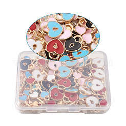 Alloy Enamel Pendants&nbsp;ENAM-TA0002-22