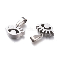 Tarnish Resistant 304 Stainless Steel Pendants&nbsp;STAS-Z006-10P