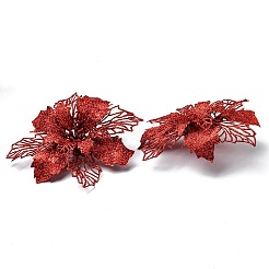 Plastic Glitter Artificial Flower&nbsp;LS-HJEW-R124-05