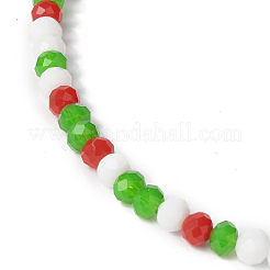Christmas Theme Glass Beads Strands&nbsp;GLAA-G095-01A