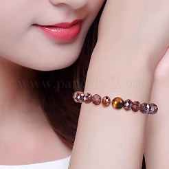 800Pcs 3 Style Electroplate Glass Beads&nbsp;EGLA-SZ0001-26A