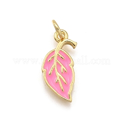 Brass Enamel Pendants&nbsp;KK-K401-32G