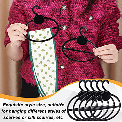 Plastic Scarf Display Hangers&nbsp;AJEW-WH0528-63A