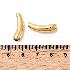 304ステンレススチールビーズ  ティアドロップ  イオンプレーティング（ip）  ゴールドカラー  20.5x7x6mm  穴：1.8mm&nbsp;STAS-B113-02G