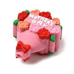 Mother's Day Silicone Beads&nbsp;SIL-D013-04C
