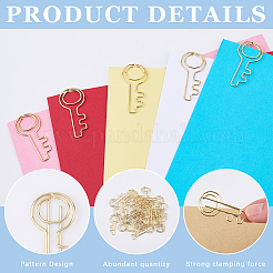 30Pcs Iron Paper Clips&nbsp;TOOL-CP0001-45A