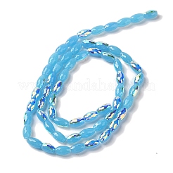 AB Color Plated Electroplate Beads Strands&nbsp;EGLA-H104-04C