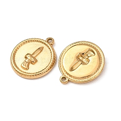 304 Stainless Steel Pendants&nbsp;STAS-K331-01B-G
