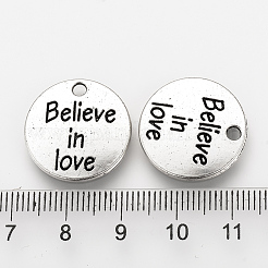 Tibetan Style Alloy Pendants&nbsp;TIBEP-Q078-17AS-RS