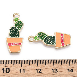Alloy Enamel Pendants&nbsp;LS-ENAM-G212-14G-02