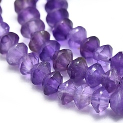 Natural Amethyst Beads Strands&nbsp;G-M353-A33-3.5-4mm