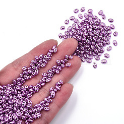 Dyed Opaque Colours Glass Seed Beads&nbsp;SEED-N004-007-06